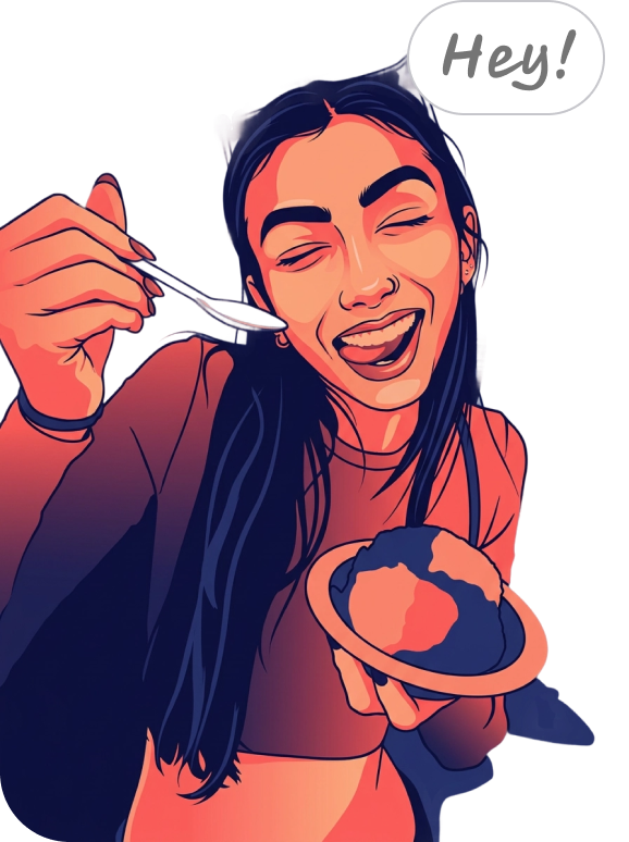 Illustration of Sushmita Avadhut